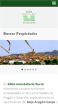 Mobile Screenshot of gaiainmobiliariarural.com